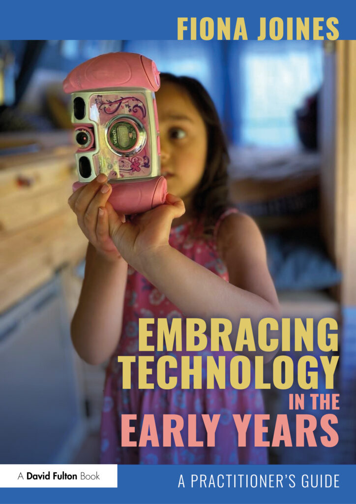 It's the front cover of my new book, it shows a girl child aged about 4 holding up a camera, ready to take a photo.